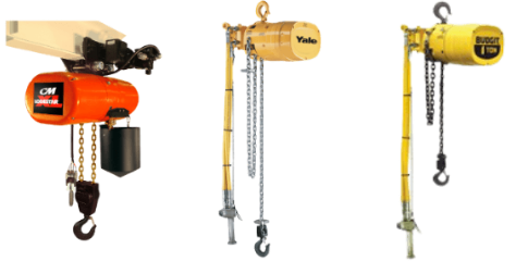 LESG Pneumatic Hoists