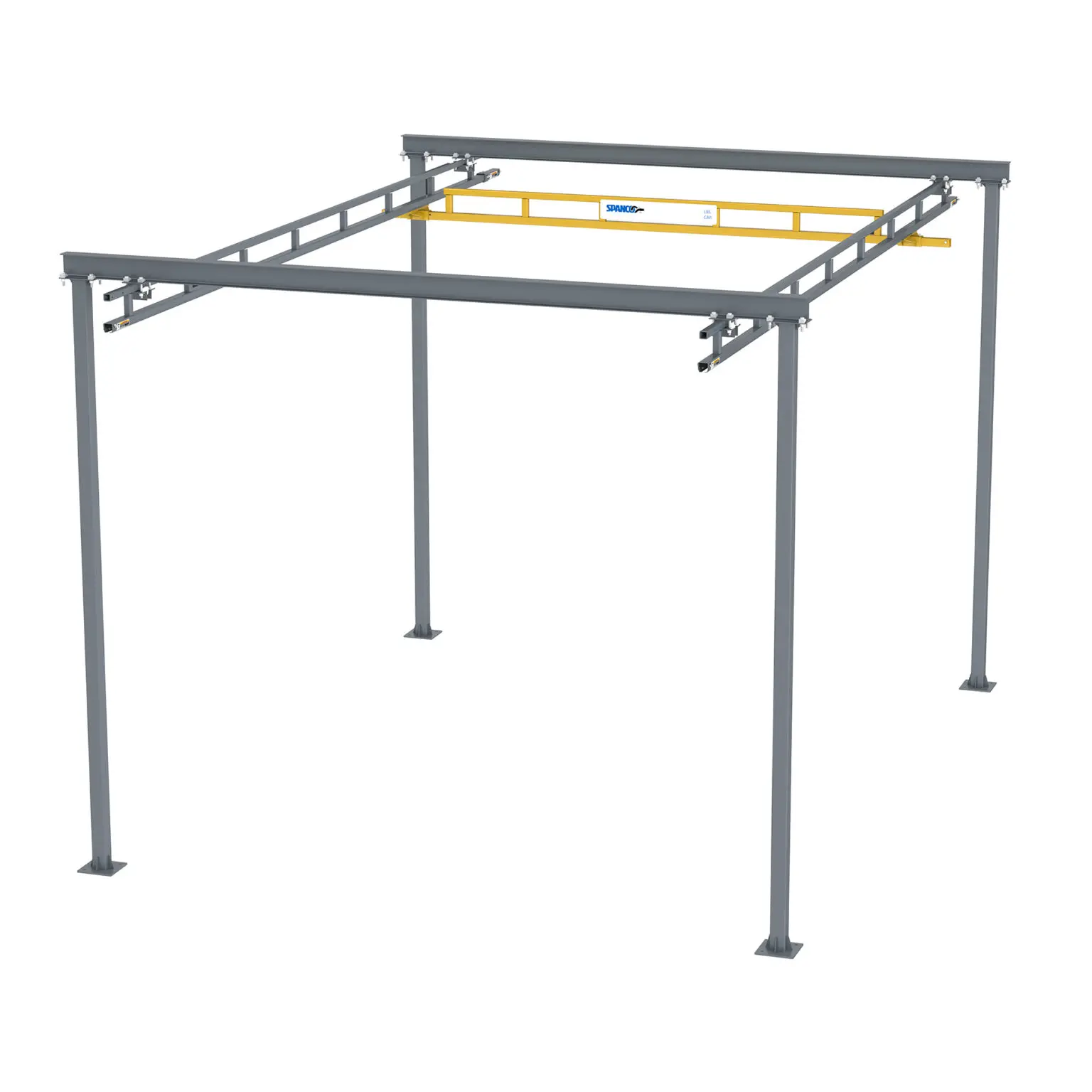 Spanco Freestanding Workstation Bridge Cranes Liftsafe Engineering