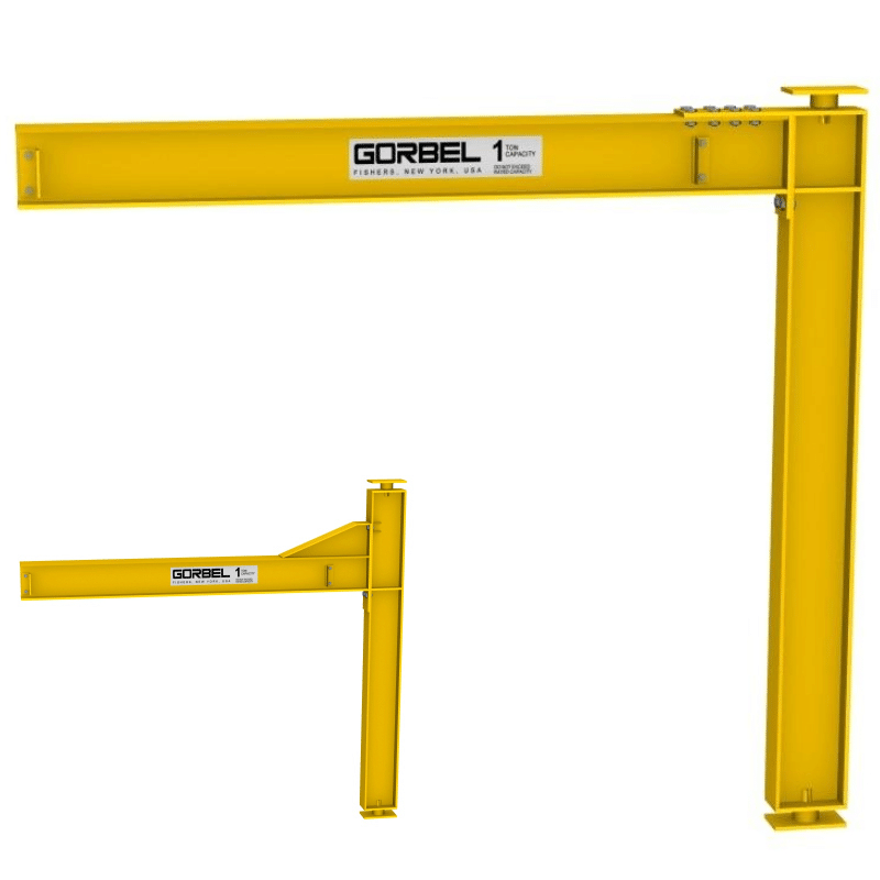 Gorbel Mast Style Jib Cranes Liftsafe Engineering & Service Group