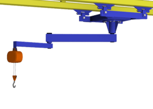 Gorbel Ceiling Mounted Articulating Jib Crane