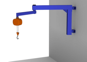 Gorbel Wall Mounted Articulating Jib Crane