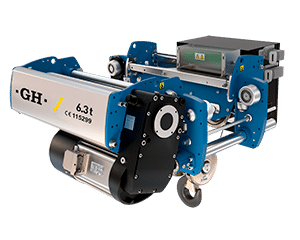 Low headroom hoists