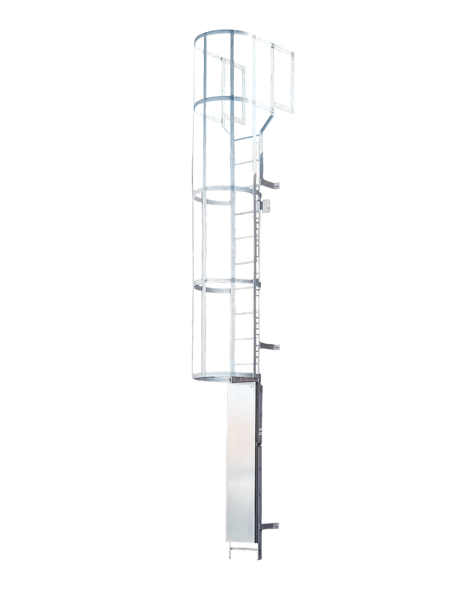 Fixed Access Ladder aluminum ladder