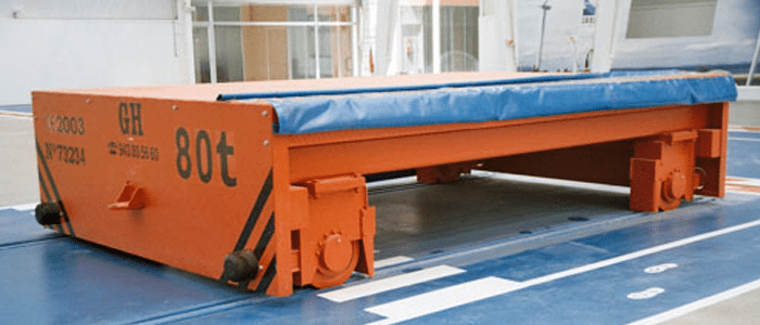 cable reel transfer cart