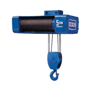 shaw box 800 air wire rope hoist