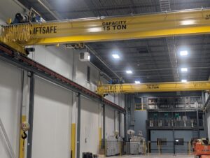 Overhead Crane Systems for Electrical Transformer Manufacturing (1)